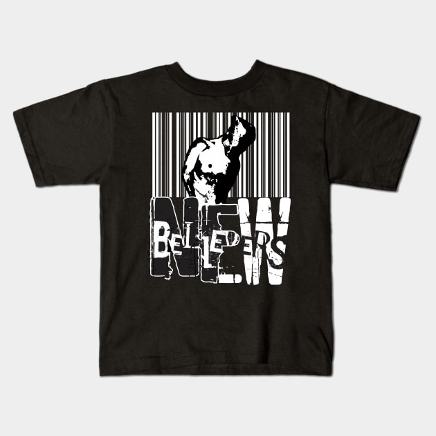 new believers 2 Kids T-Shirt by 2 souls